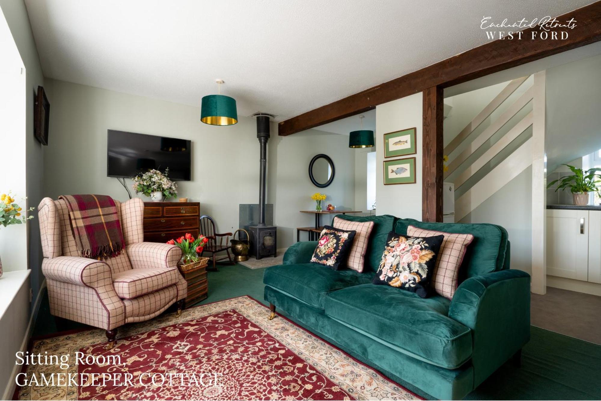 Enchanted Retreats At West Ford Devon Саут-Молтон Номер фото